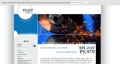Desktop Screenshot of picard-kg.de